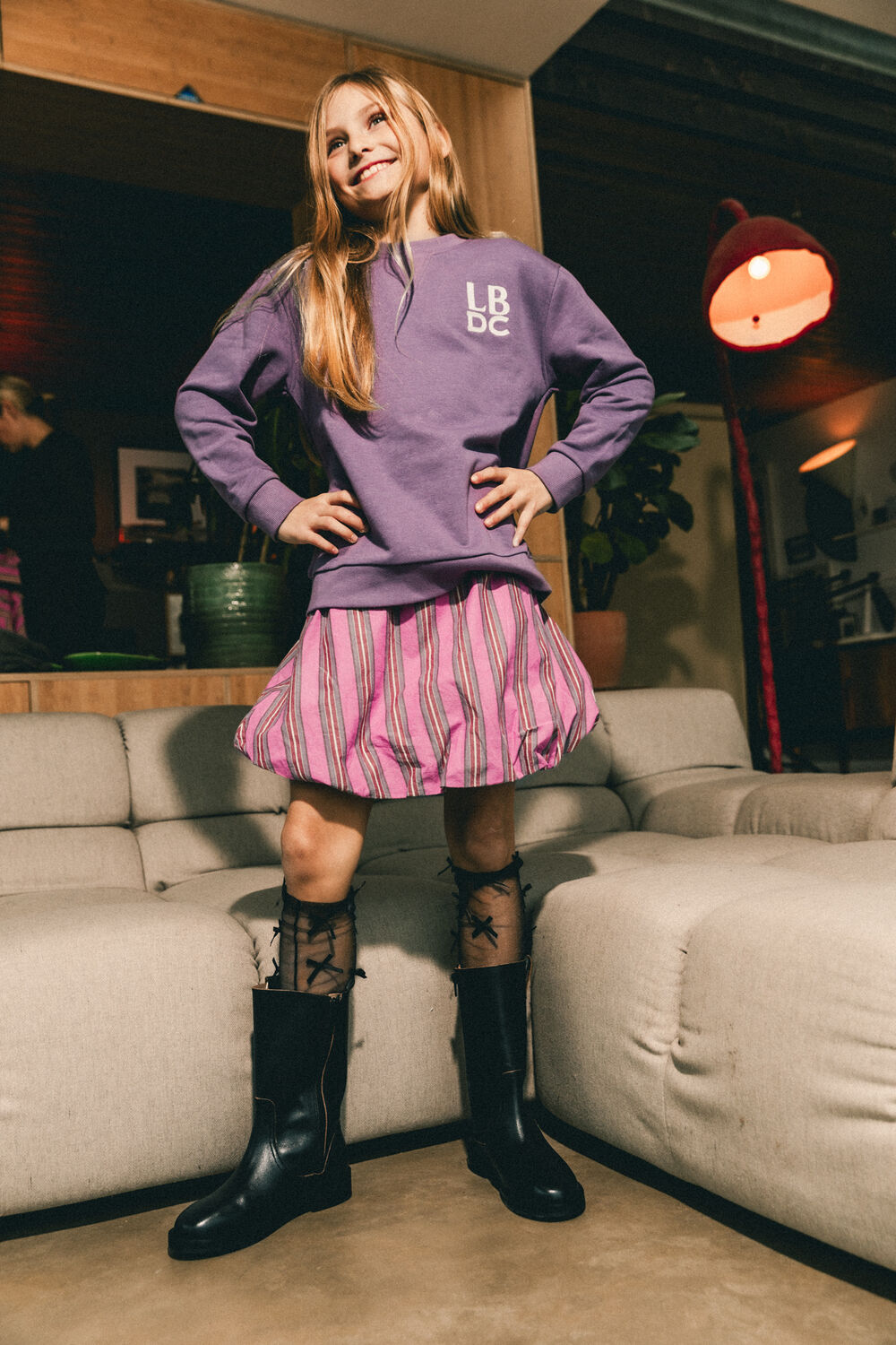 Hell-Pink Labo de Colores Minirock KITA - large