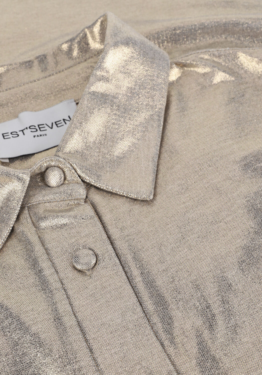 Goldfarbene EST'SEVEN Blusen CW BLOUSE + BOW - large