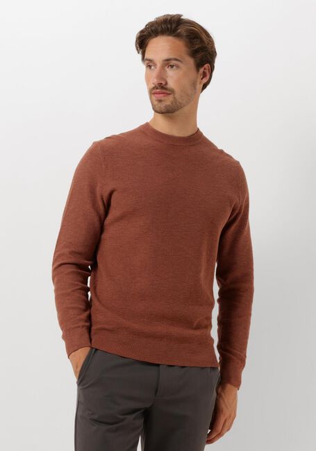 Braune PROFUOMO Pullover PULLOVER CREW NECK - large