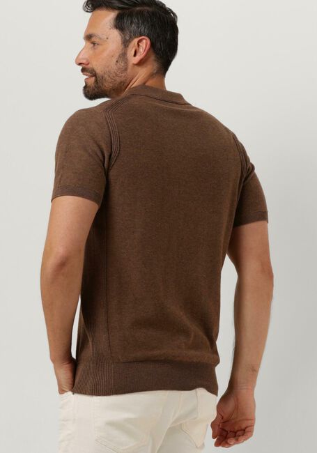 Braune DSTREZZED Polo-Shirt DS_MERCURY SHORT SLEEVE POLO - large