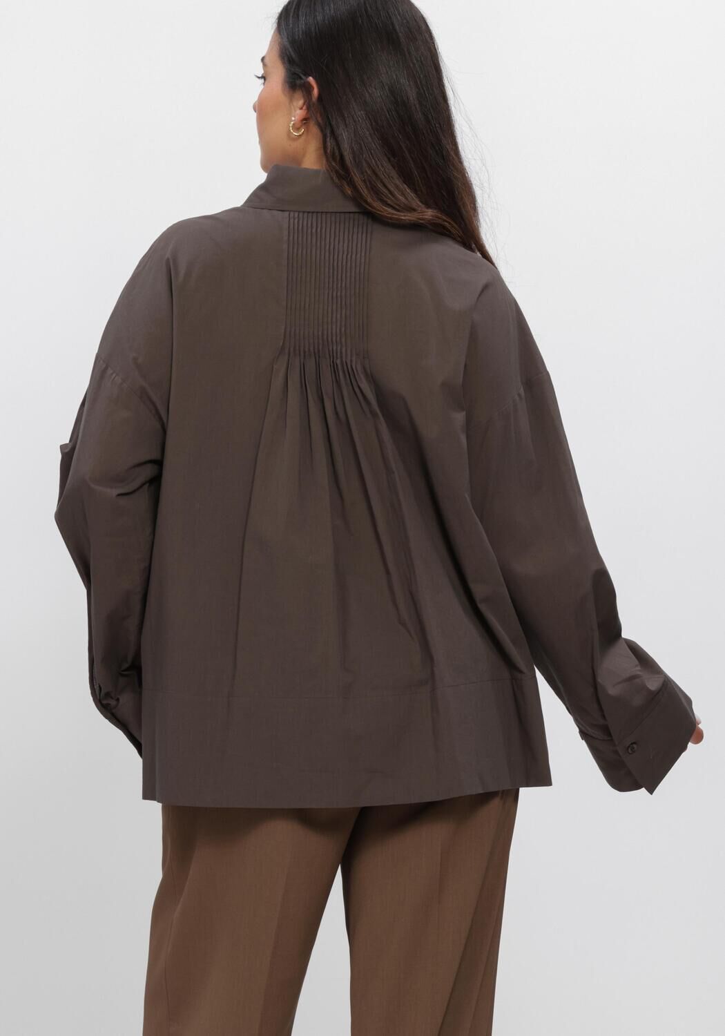 Schwarze SECOND FEMALE Blusen LANNA SHIRT - large