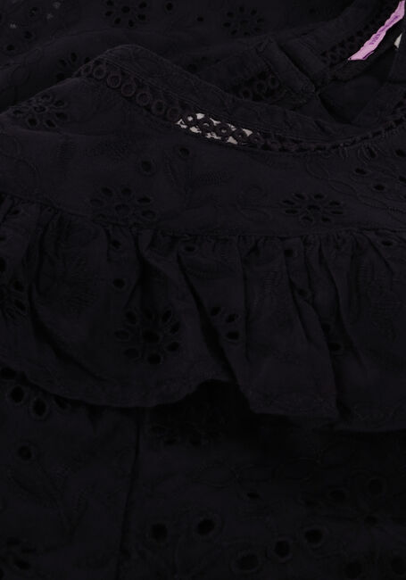 Schwarze SCOTCH & SODA Top VOLUMINOUS BRODERIE ANGLAISE TOP - large