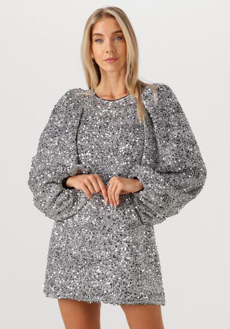 Silberne STUDIO AMAYA Minikleid SHIMMER - large