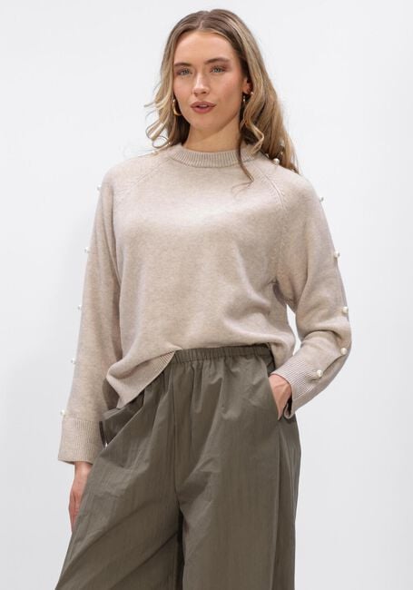 Beige CO'COUTURE Pullover & Cardigans ROWAN PEARL SLEEVE KNIT - large