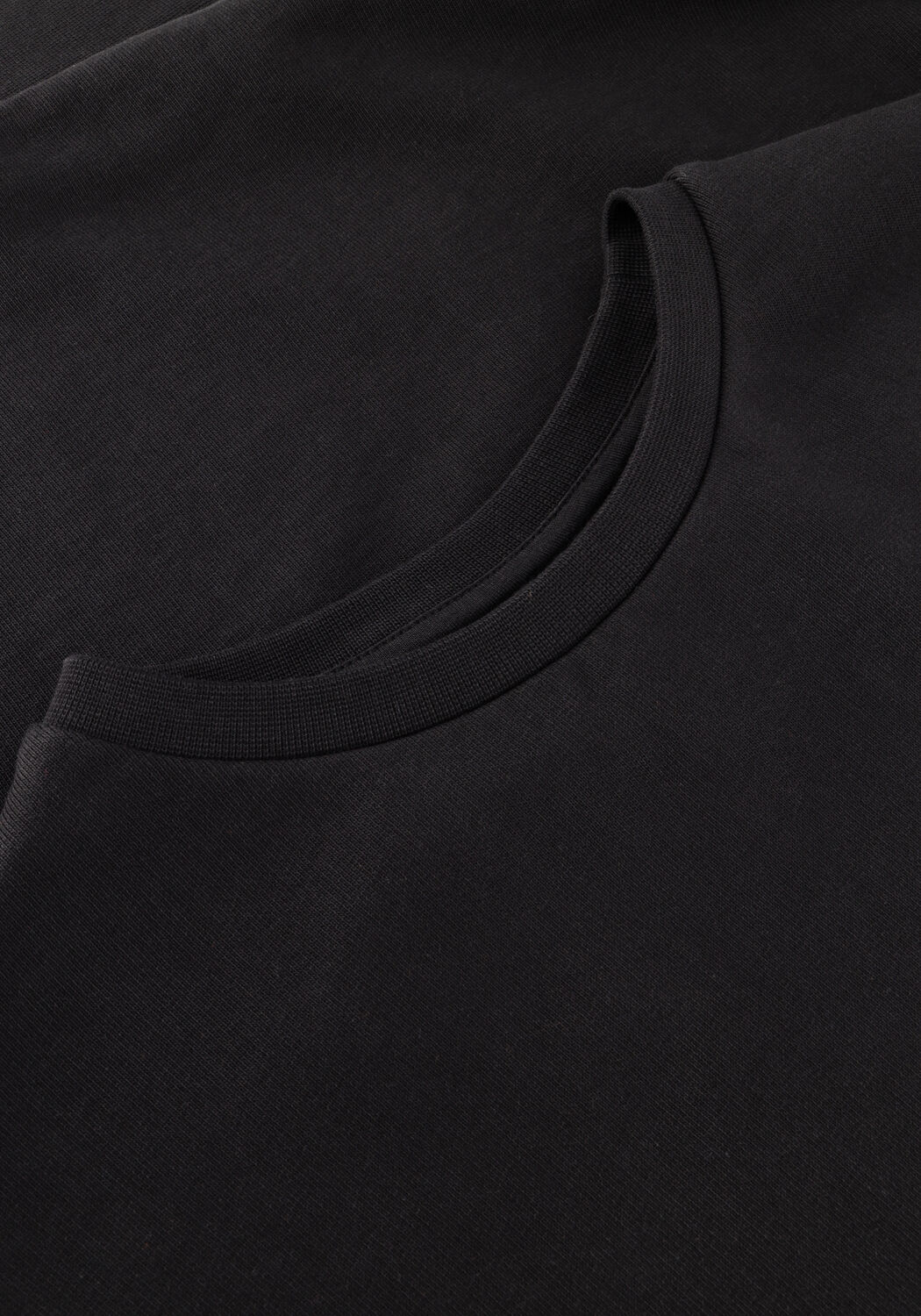 Schwarze LYLE & SCOTT Pullover HEAVY WEIGHT DROP SHOULDER CREW NECK - large