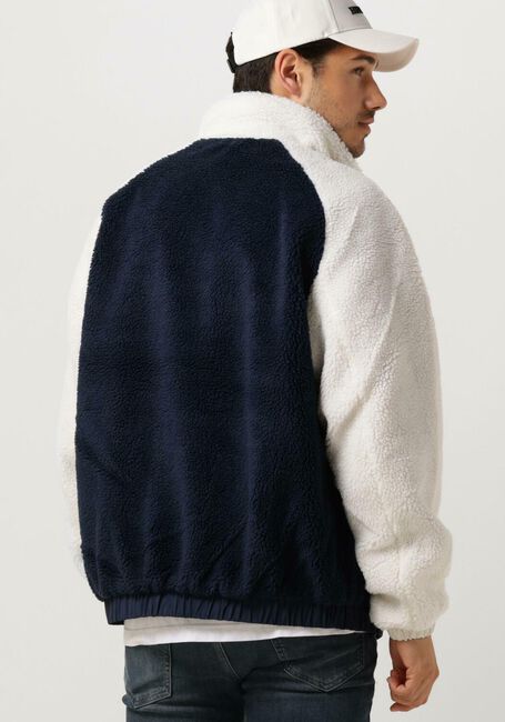 Blaue TOMMY JEANS Jack TJM REVERSIBLE SHERPA JACKET - large