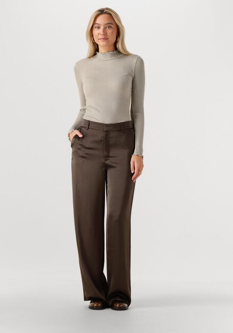 Sand ROSEMUNDE Top BOSTON TURTLENECK W/ LUREX - large