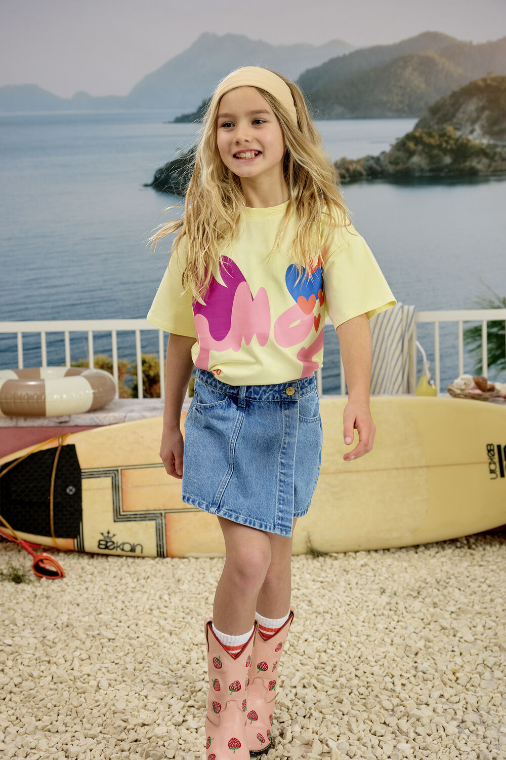 Blaue Z8 Minirock ALINA - large