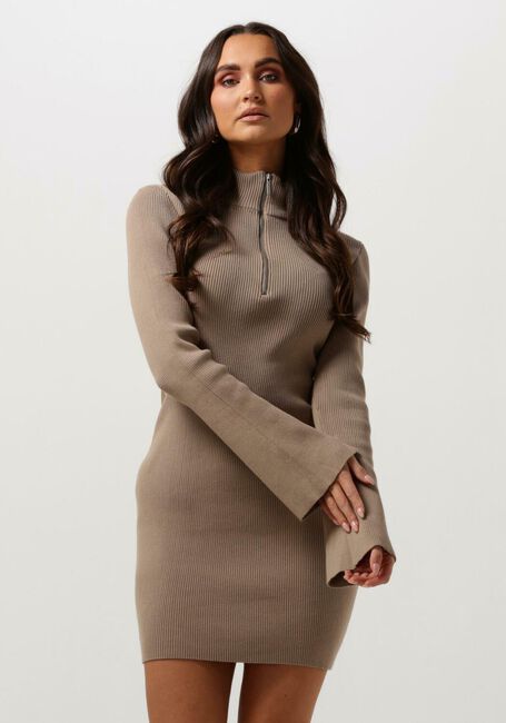 Taupe GESTUZ Minikleid YASMIAGZ SHORT DRESS - large
