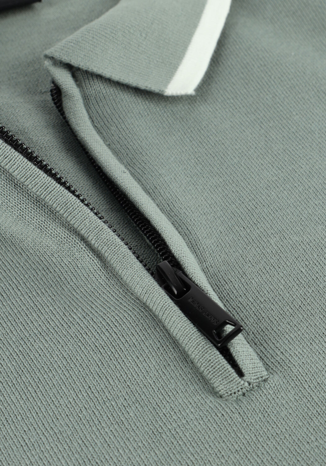 Graue SAINT STEVE Polo-Shirt SIEM - large