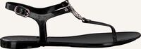 Schwarze GUESS Flache Sandalen JACODE/THONG Schwarze GUESS Flache Sandalen JACODE/THONG - medium