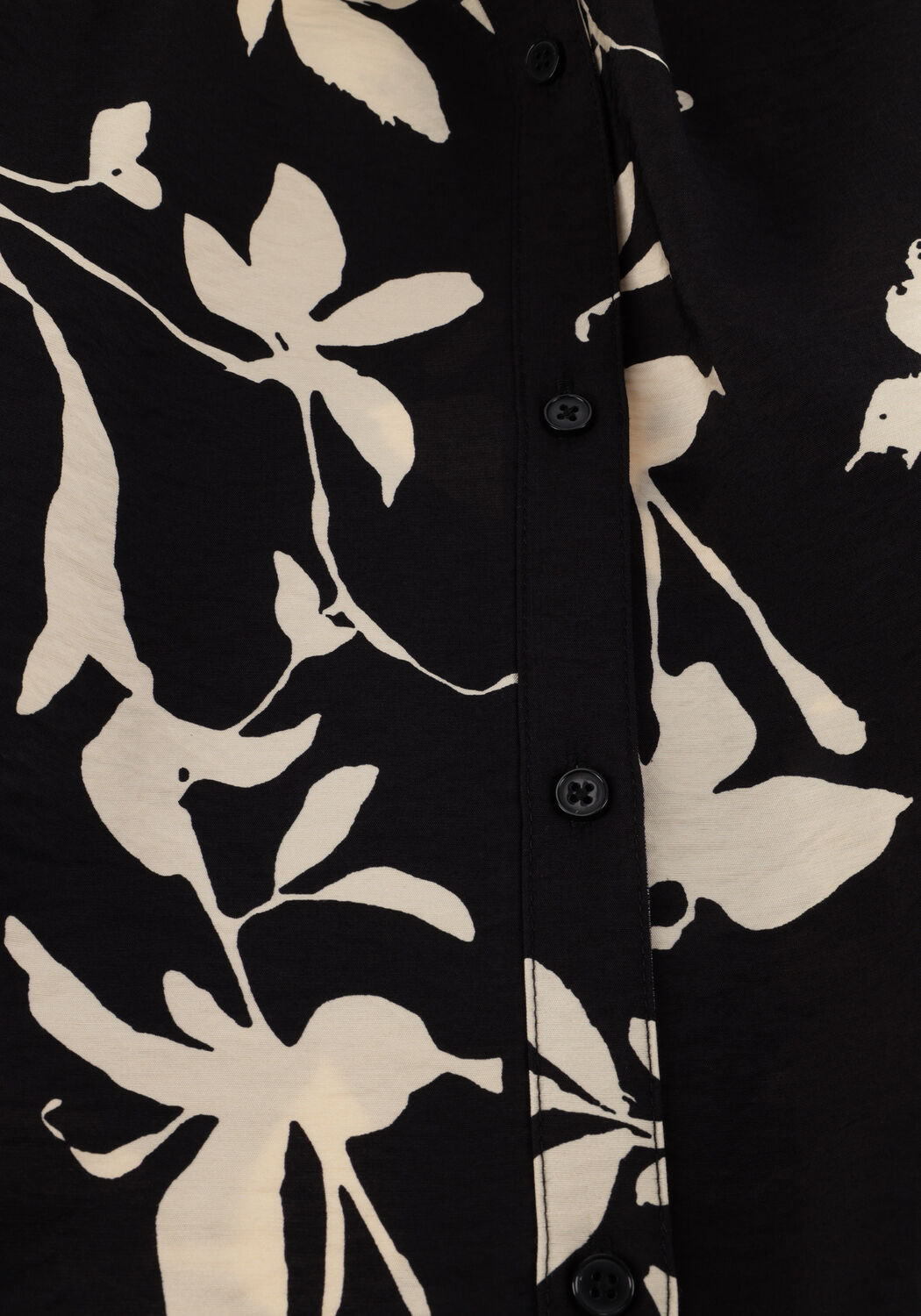 Schwarze OBJECT Minikleid OBJJACIRA S/S SHIRT DRESS - large