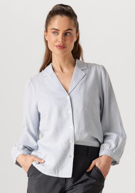 Hellblau MSCH COPENHAGEN Blusen MSCHPENNIE GINIA 3 4 SHIRT - large