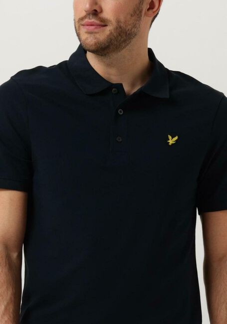 Dunkelblau LYLE & SCOTT Polo-Shirt PLAIN POLO SHIRT - large