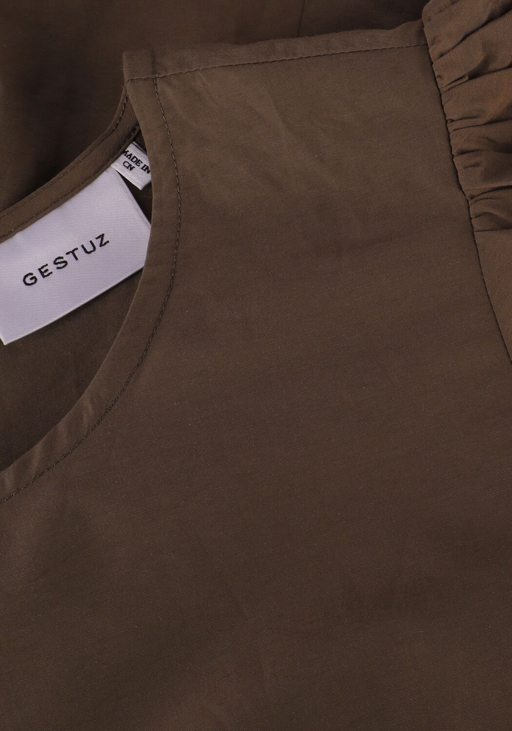 Gr&uuml;ne GESTUZ Minikleid BERNADETTEGZ LS DRESS - large