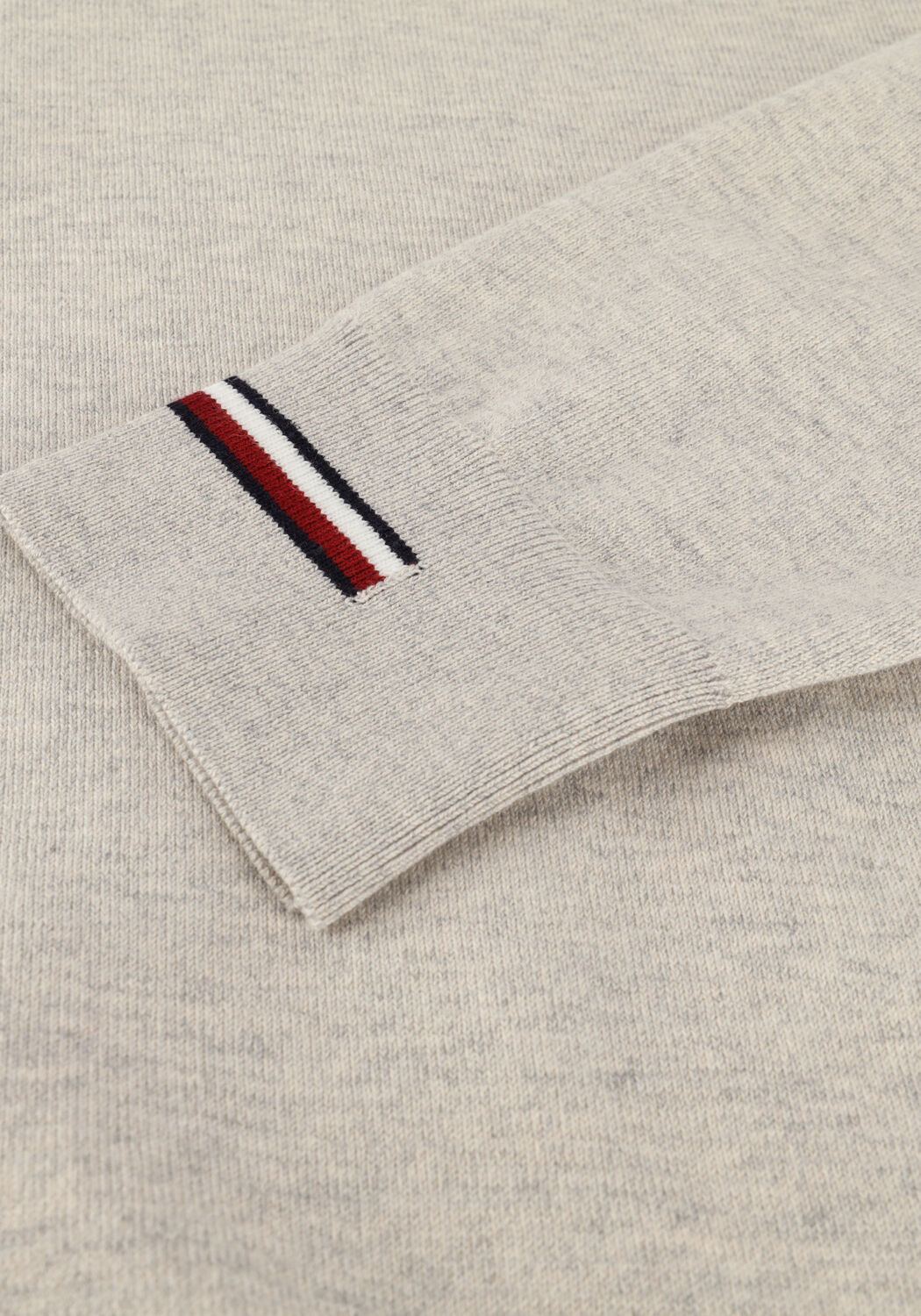 Beige TOMMY HILFIGER Pullover MOULINE GS STRIPED CREW NECK - large