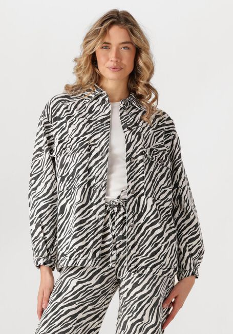 Mehrfarbige/Bunte MOVES Jeansjacke NOLIANA SHIRT 4228 - large