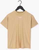 Sand CALVIN KLEIN T-shirt STACKED LOGO LOOSE TEE