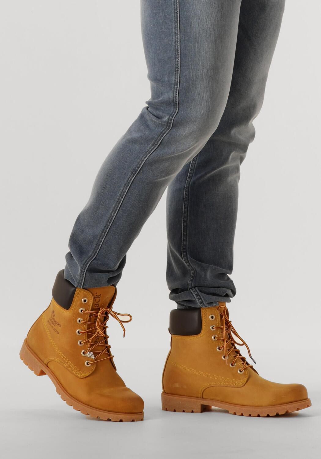 Camelfarbene PANAMA JACK Schn&uuml;rboots PANAMA HEREN - large