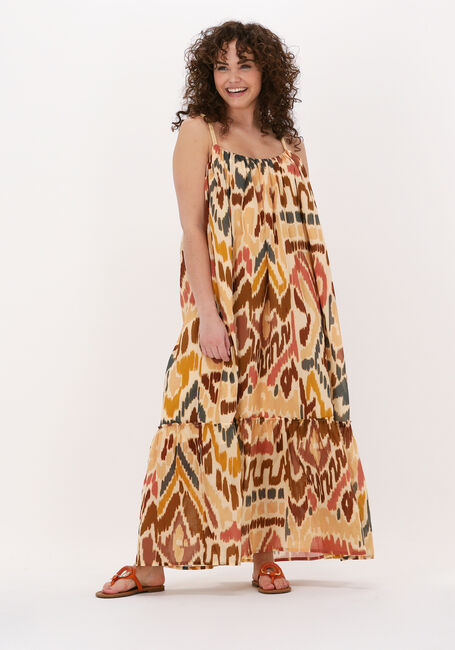 Mehrfarbige/Bunte LOUIZON Maxikleid MACCA ROBE - large