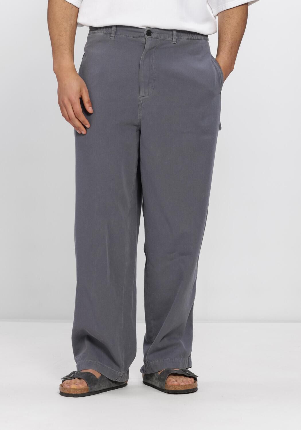 Blaue AMERICAN VINTAGE Chino LYCAZ PANT - large