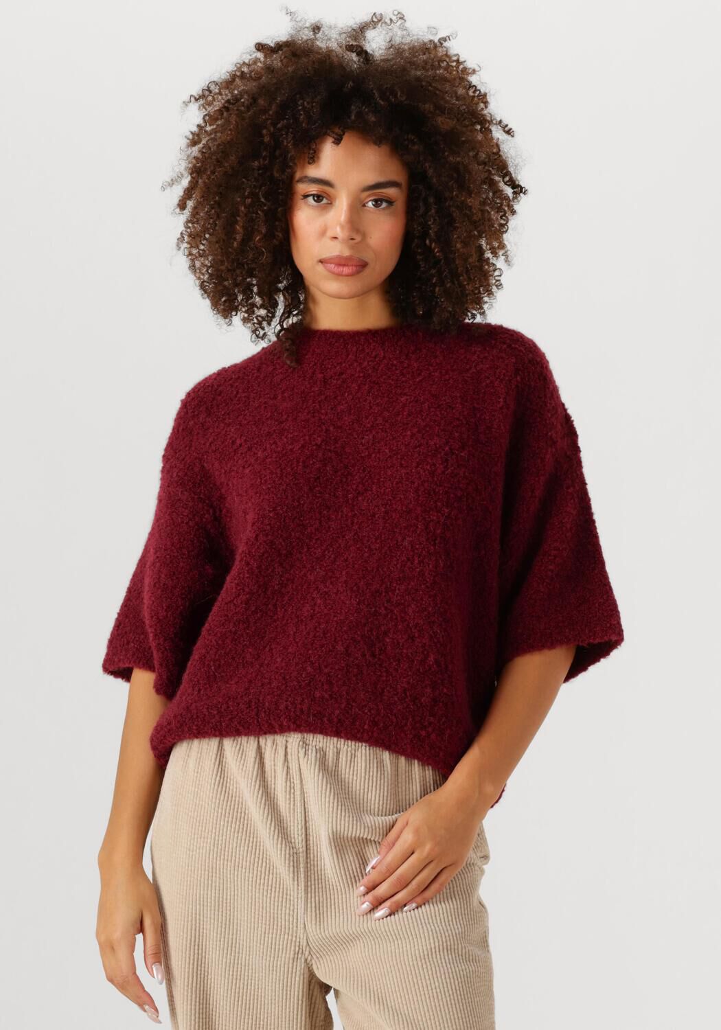 Bordeaux AMERICAN VINTAGE Pullover ZOLLY - large