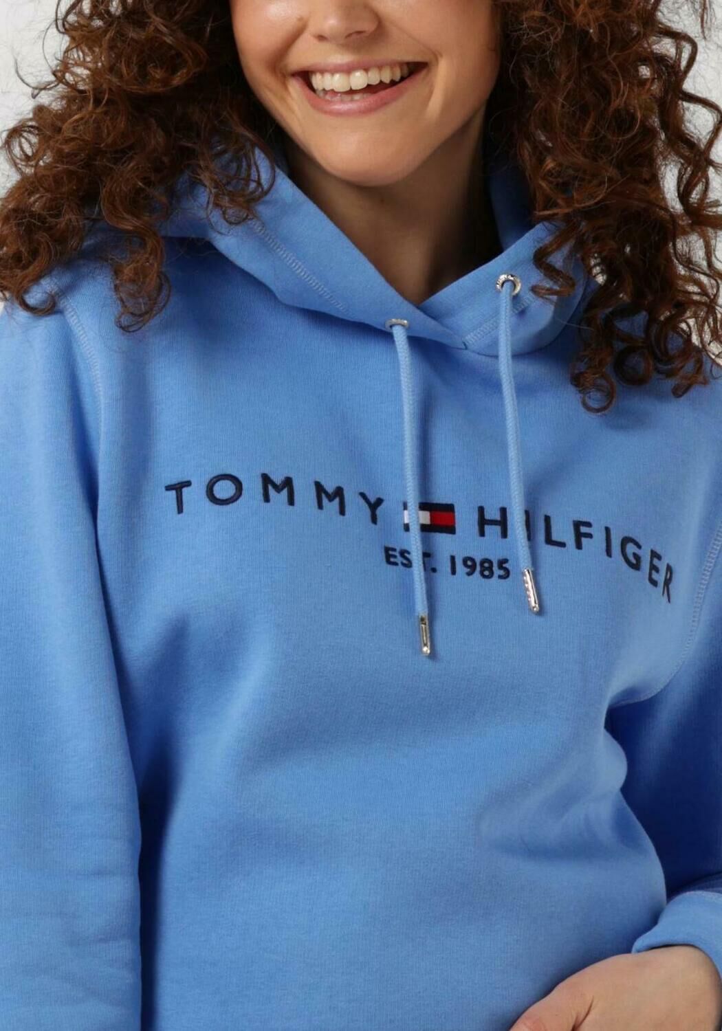 blaue tommy hilfiger pullover regular hilfiger hoodie