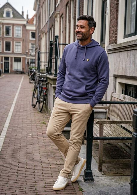Lilane LYLE & SCOTT Sweatshirt PULLOVER HOODIE - large
