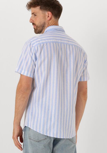 Blaue SELECTED HOMME Casual-Oberhemd SLHREG-SUN SHIRT SS NOOS - large
