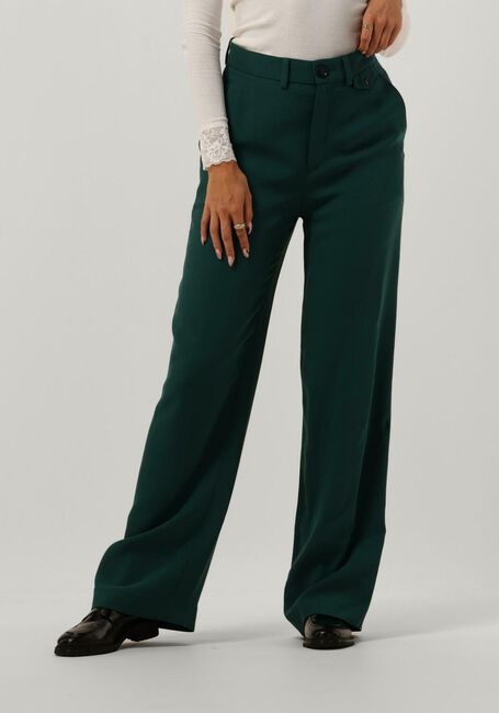 Grüne VANILIA Weite Hose CREPE CLEAN CHINO - large