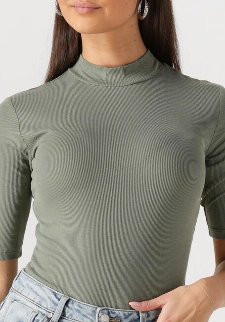 Grüne MODSTRÖM Top KROWN T-SHIRT - large