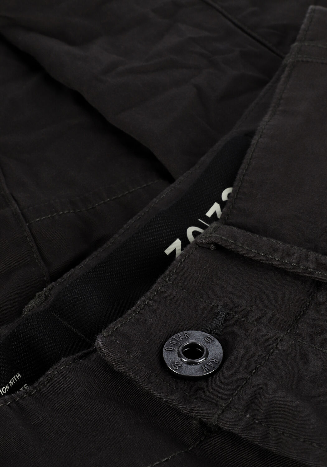 Graue G-STAR RAW Cargohosen ROVIC ZIP 3D REGULAR TAPERED - large