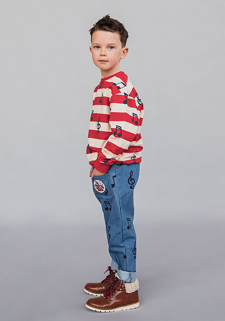 Blaue CARLIJNQ  DENIM MUSIC - PANTS - large
