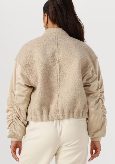Beige NUKUS Jack BALTIMORE JACKET SATIN - large