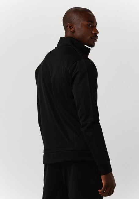 Schwarze CRUYFF Strickjacke RAFAEL TRACK TOP - large