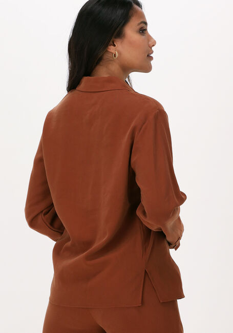 Braune ANOTHER LABEL Blusen FARGER SHIRT - large