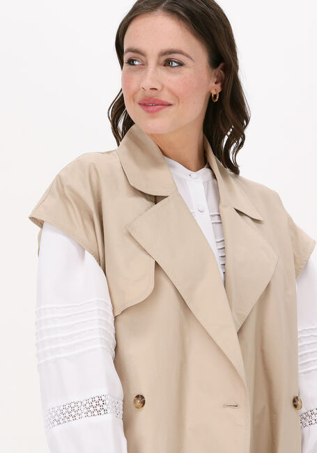 Sand LEVETE ROOM Gilet MARILYN 9 WAISTCOAT - large