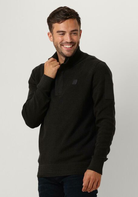 Graue PME LEGEND Pullover HALF ZIP COLLAR COTTON KNIT - large