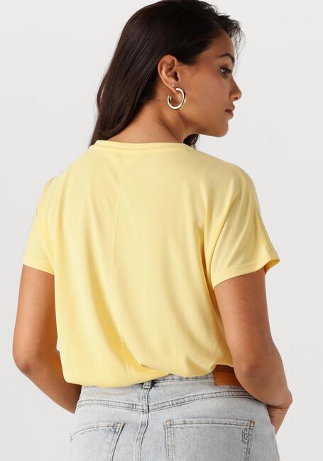 Gelbe MSCH COPENHAGEN T-shirt MSCHFENYA MODAL V NECK TEE - large