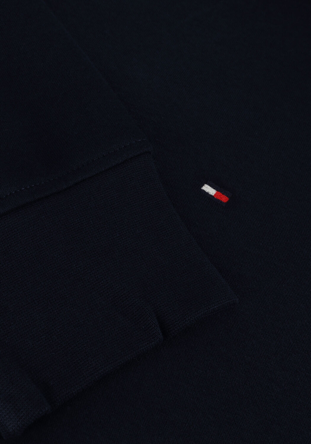 Dunkelblau TOMMY HILFIGER Pullover FLAG LOGO HOODY - large