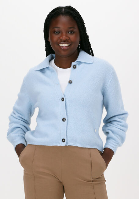 Hellblau MOS MOSH Strickjacke MIZANA KNIT CARDIGAN - large