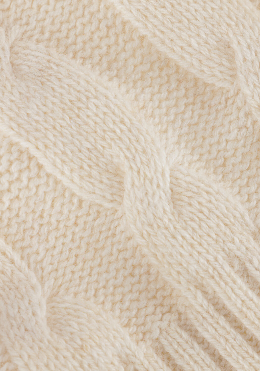 Ecru MSCH COPENHAGEN Rollkragenpullover RAHIMA LATIFA ROLL NECKF - large