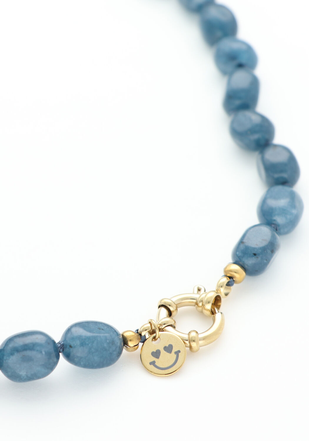 Blaue BONNIE STUDIOS Kette BOBBY NECKLACE - large