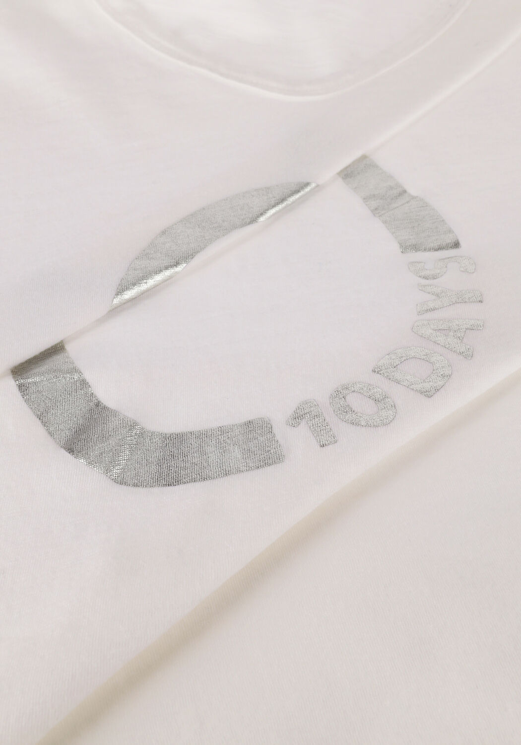 Wei&szlig;e 10DAYS T-shirt SHORTSLEEVE TEE CIRCLE - large