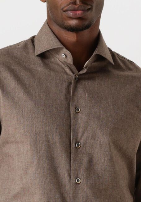 Taupe PROFUOMO Klassisches Oberhemd SHIRT CUTAWAY SC SF - large