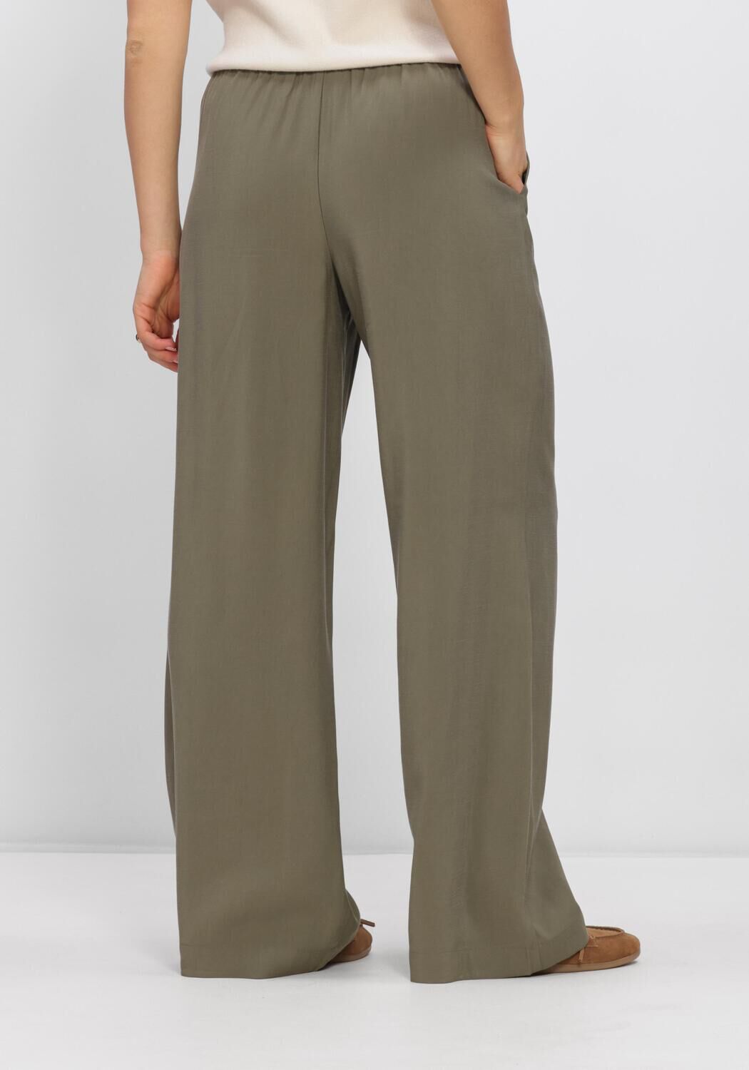 Olive Y.A.S. Hosen YASNARA HW PANT S. - large