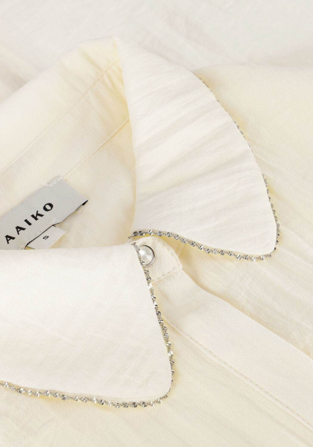 Ecru AAIKO Blusen PILLAR CHAIN TWISTED TEN 507 - large