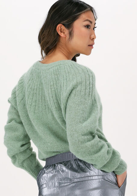 Grüne SUMMUM Pullover SWEATER FEATHER LIGHT ALPACA K - large