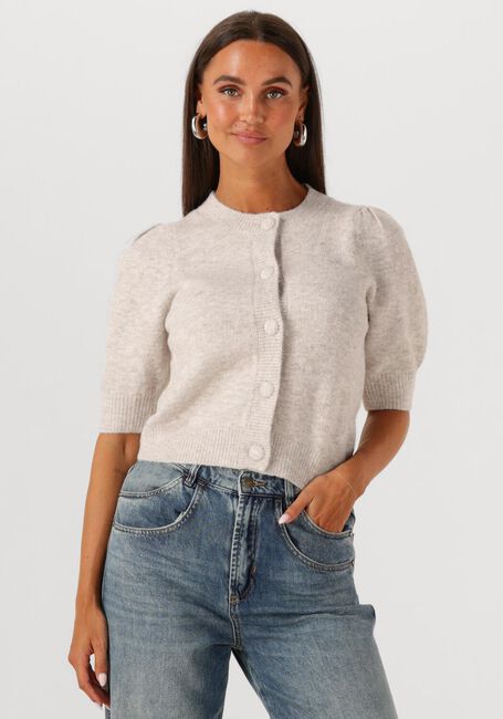 Ecru NEO NOIR Strickjacke TRUDY KNIT CARDIGAN - large