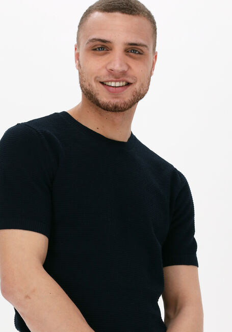 Blaue KULTIVATE T-shirt TS VICTOR - large